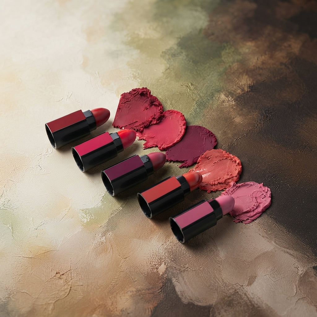 5-Shade Waterproof Matte Lipstick