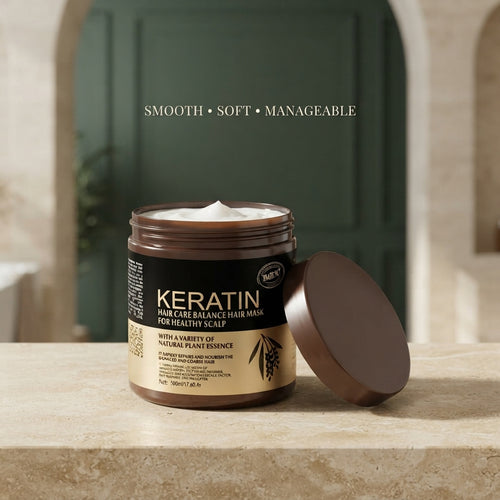 Keratin Hair Mask – 500ml | For Dry & Frizzy Hair